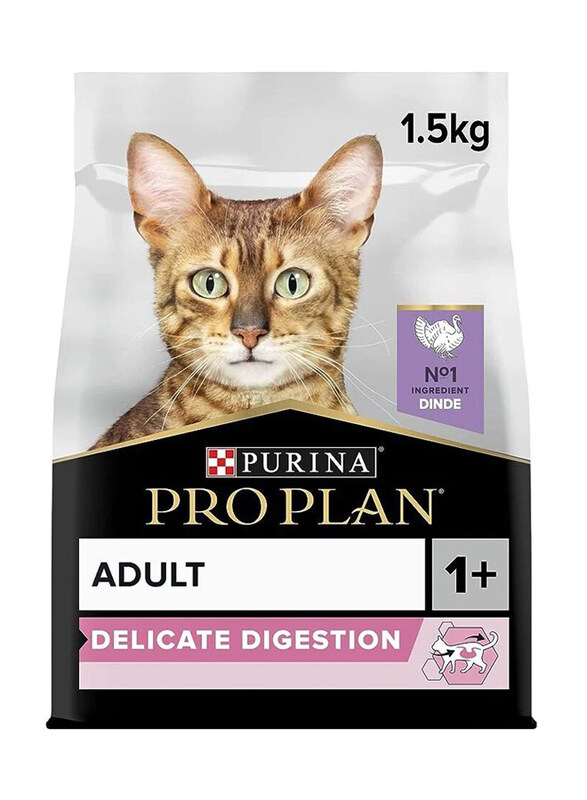 

Purina Pro Plan Delicate Turkey Dry Cat Food, 1.5 Kg