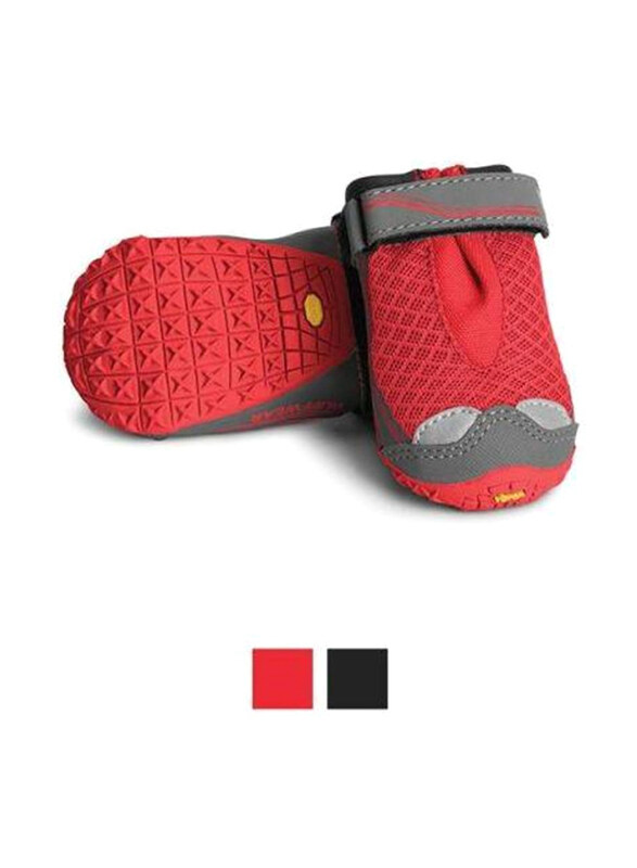 

Ruffwear 76mm Grip Trex Dog Boot, Pair, Red