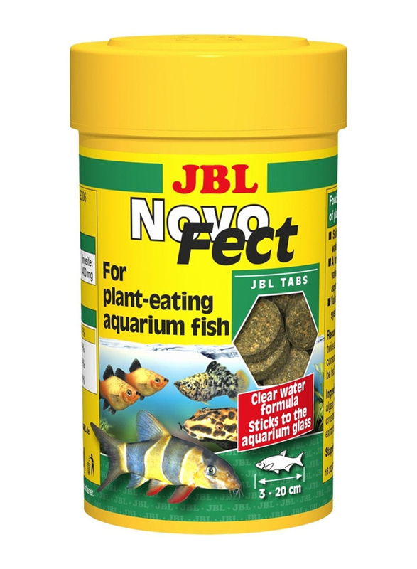 JBL Novo Fect for Plant Eating Aquarium Fish, 100ml