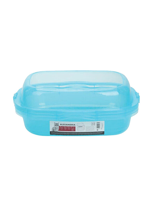 

M-Pets Alexandria Cat Litter Tray, Blue