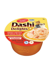Inaba Dashi Delight Chicken with Tuna & Salmon Recipe Cat Treats, 6 x 70g