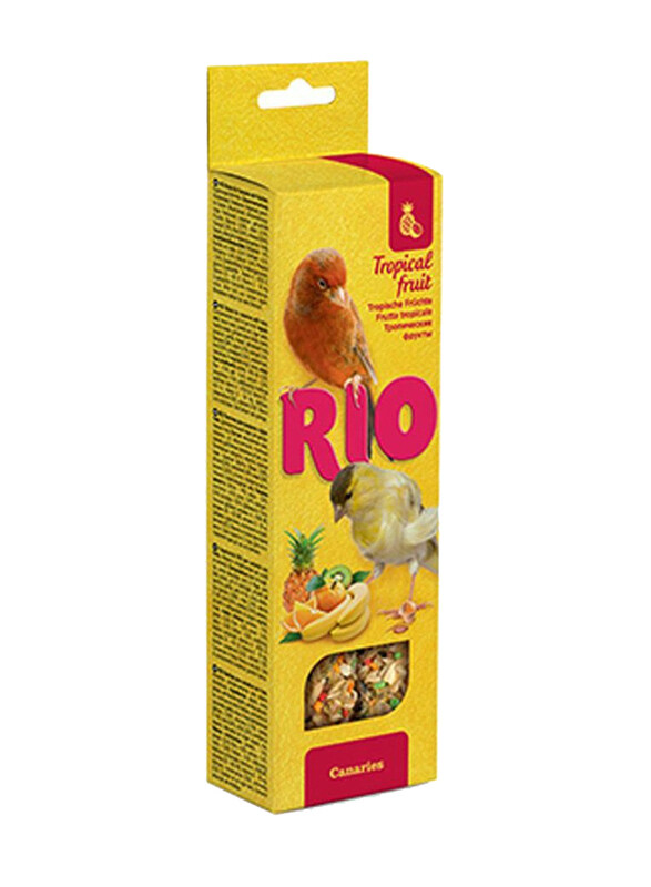 

Rio Sticks with Tropical Fruits Canaries Dry Bird Food, 2 x 40g