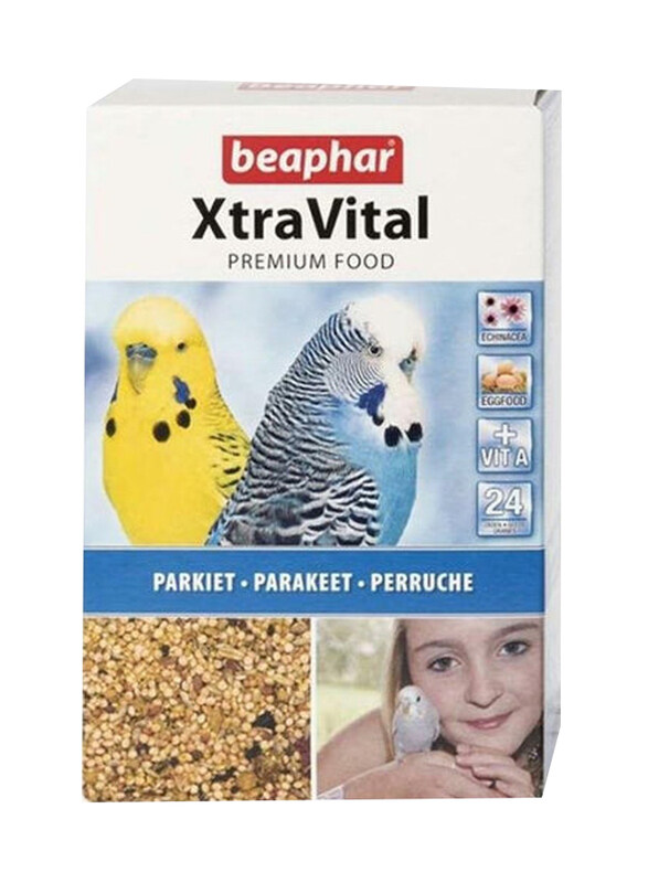 

Beaphar Xtravital Parakeet Feed, 1Kg