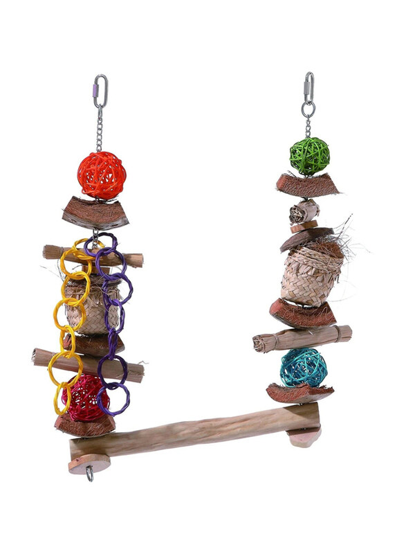 Coollapet Birds Chewie Swing, Medium, Multicolour