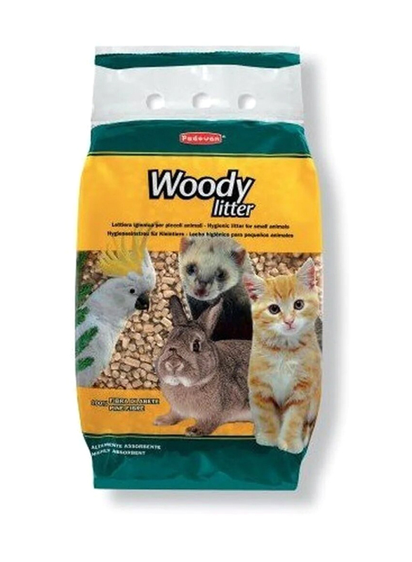 Padovan Woody Small Animals Small Animals Litter, 10 Litre, Brown