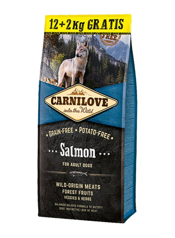 

Carnilove Salmon for Adult Dogs, 14 Kg