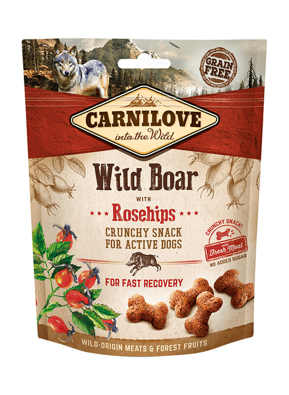 

Carnilove Wild Boar with Rosehips Crunchy Snack for Dogs, 200g