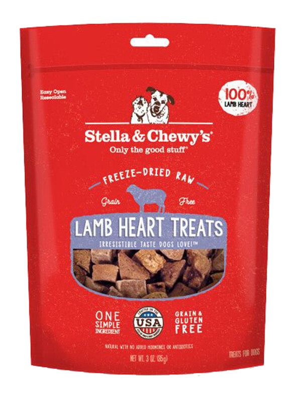 

Stella & Chewy's Lamb Heart Treats Dog Dry Food, 3oz