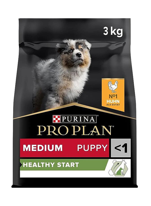 Purina Pro Plan Chicken Medium Puppy Dry Food, 3 kg