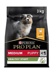 Purina Pro Plan Chicken Medium Puppy Dry Food, 3 kg