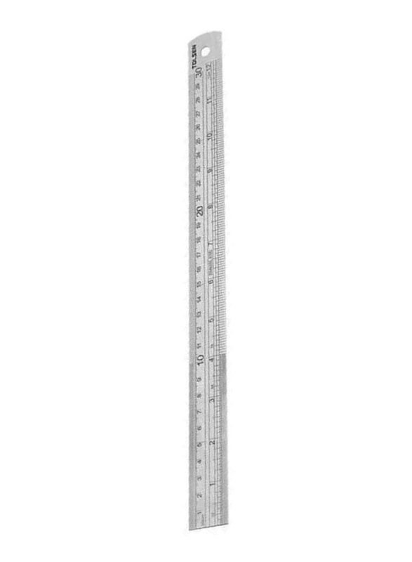 Tolsen 150mm Stainless Steel Ruler, 35024, Silver