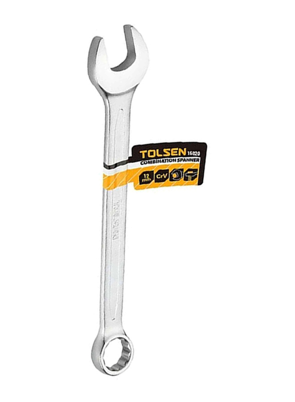 

Tolsen 15mm Industrial Combination Spanner, 15823, Silver