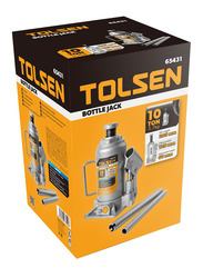 Tolsen Hydraulic Bottle Jack, 65431, Yellow
