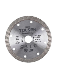 Tolsen Industrial Diamond Cutting Blade, 100mm, 76740, Silver