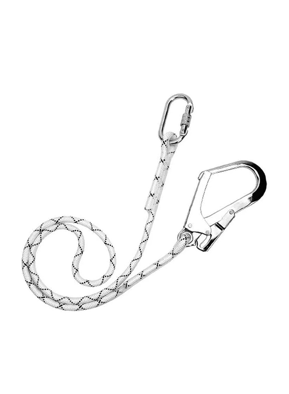 Tolsen Tool Lanyards, 45271, White/Silver, 1.8 Meter