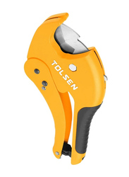 Tolsen 225mm PVC Pipe Cutter (Industrial), 33001, Yellow/Black