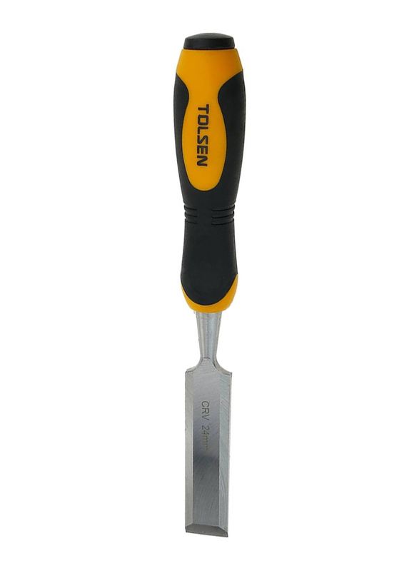 Tolsen 24mm Industrial Wood Chisel, 25070, Multicolour