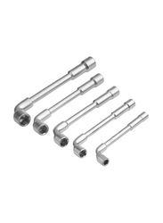 Tolsen 5-Piece L-Type Wrench Set, 15085, Silver