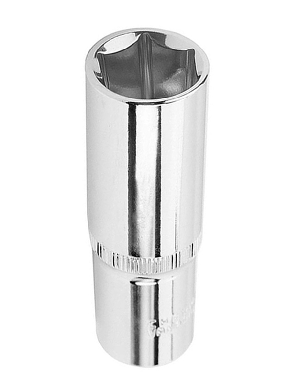 Tolsen 20mm 1/2 inch Industrial Deep Socket, 16570, Silver