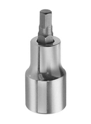 Tolsen 3/8 x 1/2 inch Industrial Socket Bit, 15555, Silver