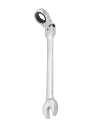 Tolsen 20mm Flexible Head Combination Ratchet Spanner, 15246, Silver