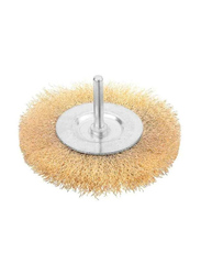 Tolsen 100mm Circular Grinding Wire Brush (Industrial), 77543, Grey