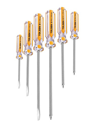 Tolsen 6 Piece Screwdriver Set, 20029, Multicolour