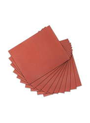 Tolsen 10-Piece Abrasive Paper Sheet Set, 32457, Brown
