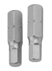Tolsen S3 x 25mm Industrial Screwdriver Bits Set, 2 Pieces, 20240, Silver