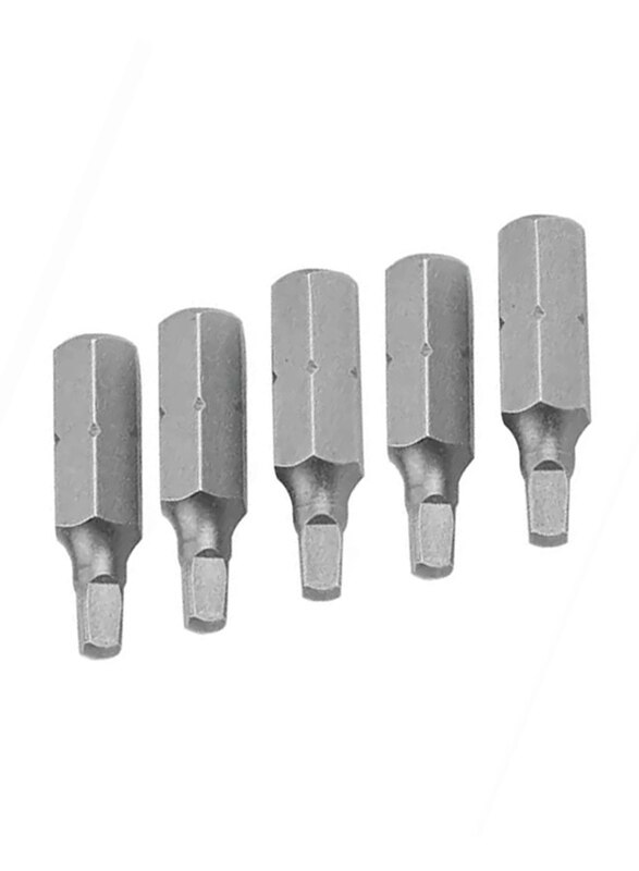 

Tolsen T20 x 25mm Industrial Screwdriver Bits Set, 5 Pieces, 20276, Silver