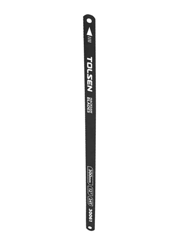 

Tolsen 300 x 12mm Hacksaw Blade, 30061, Black