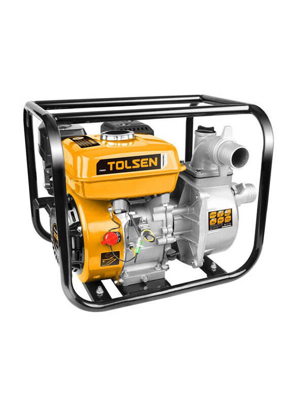 

Tolsen Gasoline Water Pump, 79981, 50mm, 4000W, Multicolour