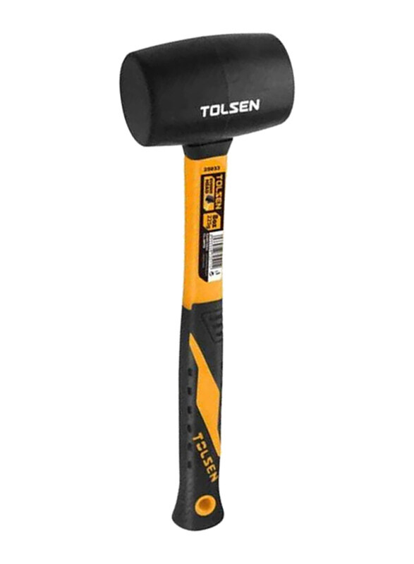 

Tolsen 450gm Rubber Mallet, 25035, Multicolour