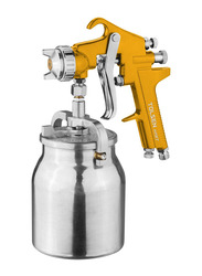 Tolsen Air Spray Gun, 73185, Yellow/Silver