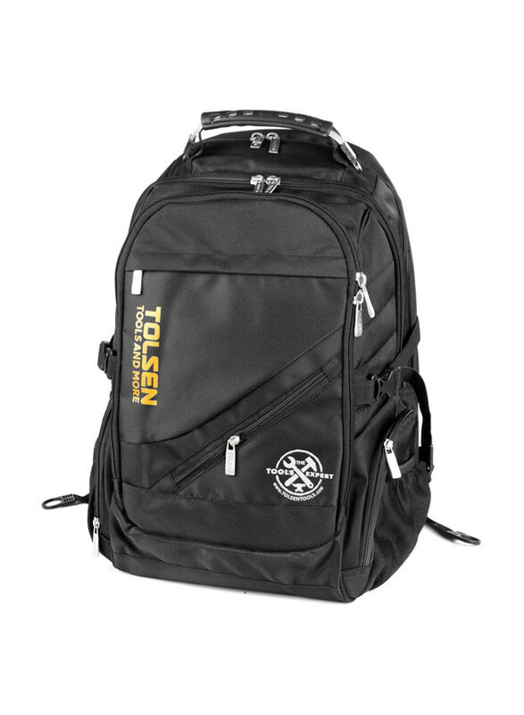 

Tolsen Backpack, 32 x 25 x 48cm, 90009, Black