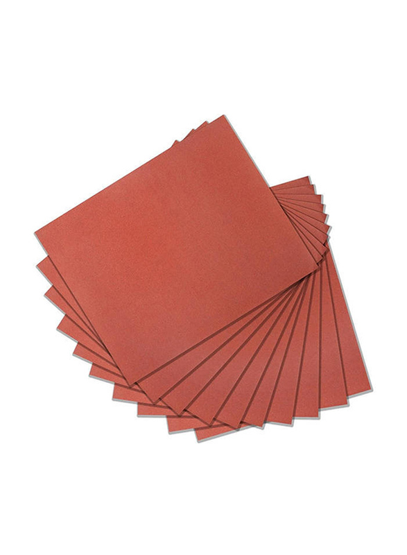 Tolsen 10-Piece Abrasive Paper Sheet Set, 32453, Black