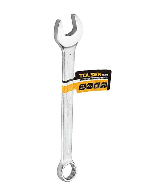 Tolsen 32mm Industrial Combination Spanner, 15839, Silver