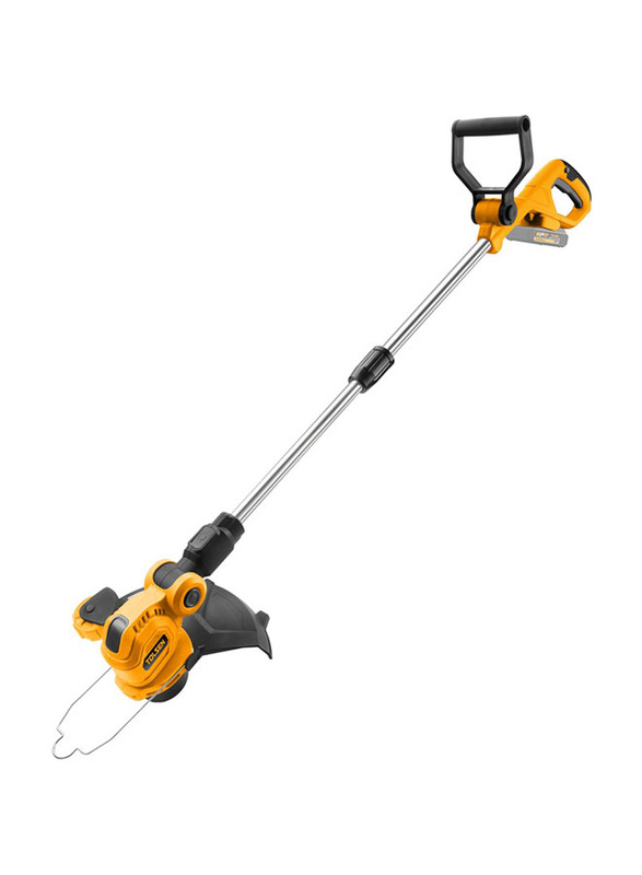 Tolsen Li-Ion Cordless String Trimmer, 87372, Yellow/Black