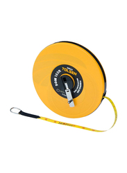Tolsen 50m Fibreglass Measuring Tools Tape, 35022, Orange/Black