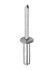 Tolsen 50-Piece 3.2 x 6.4mm Aluminum Rivet, 43007, Silver