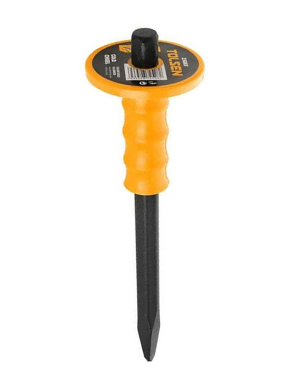 Tolsen 4 x 18 x 300mm Cold Chisel, 25085, Yellow/Black