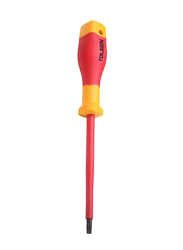 

Tolsen 130mm Premium Line Insulated Torx Screwdriver, V30830, Orange/Yellow