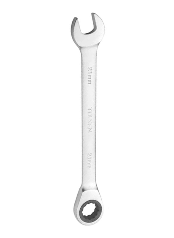 Tolsen 0.87-inch Industrial Fixed Combination Gear Spanner, 15410, Silver