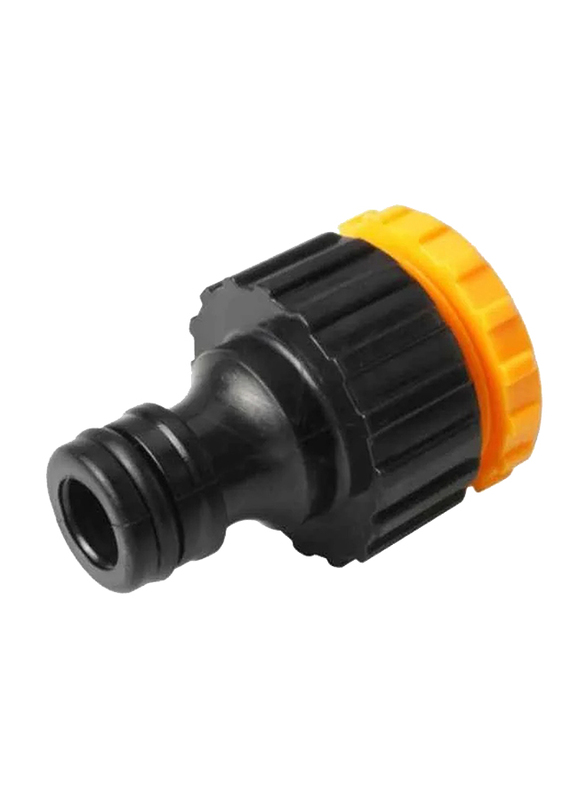 Tolsen Tap Adaptor, 1/2 Inch + 3/4 Inch, 57111, Black/Yellow