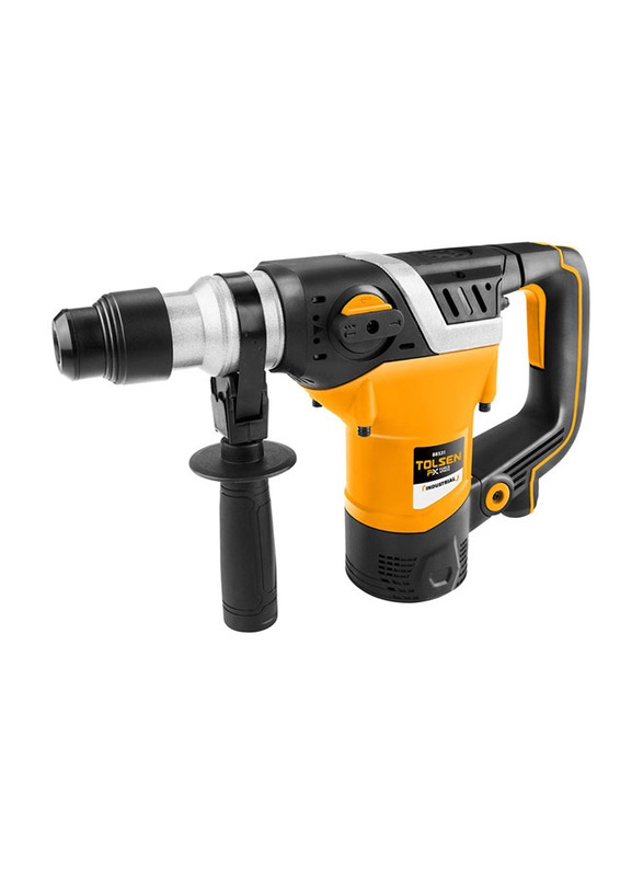 Tolsen Industrial Rotary Hammer, 1500W, 88531, Black/Yellow