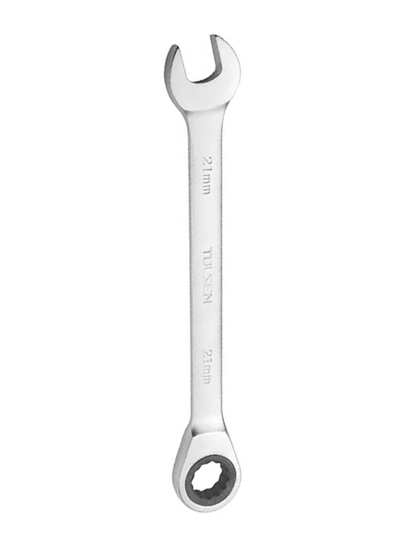 Tolsen 8mm Fixed Combination Gear Spanner, 15204, Silver