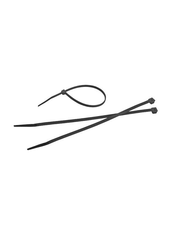 Tolsen Nylon Cable Tie, 100 Pieces, 50119, Black