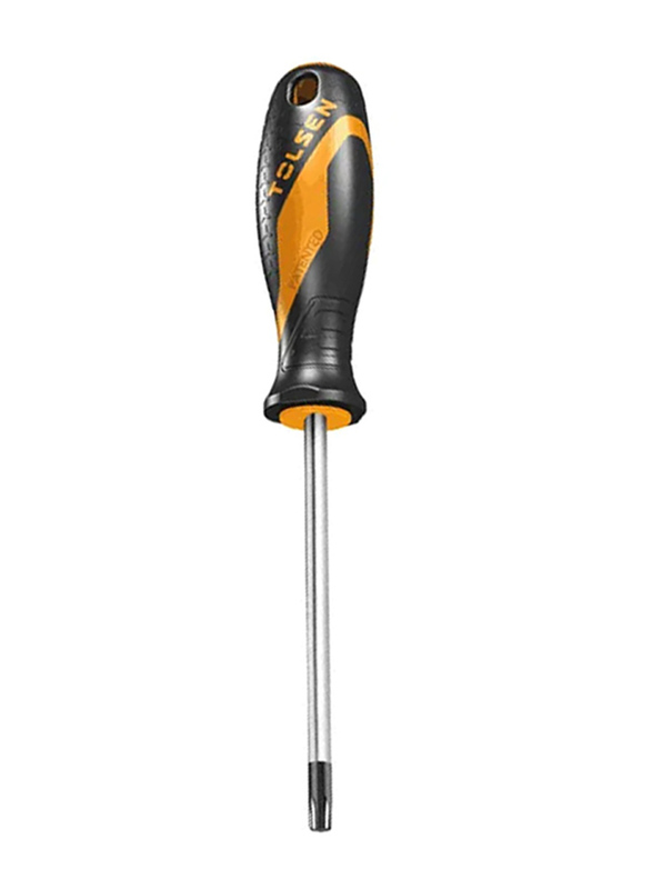 

Tolsen 6.5 x 100mm Screwdriver, 20144, Orange/Black