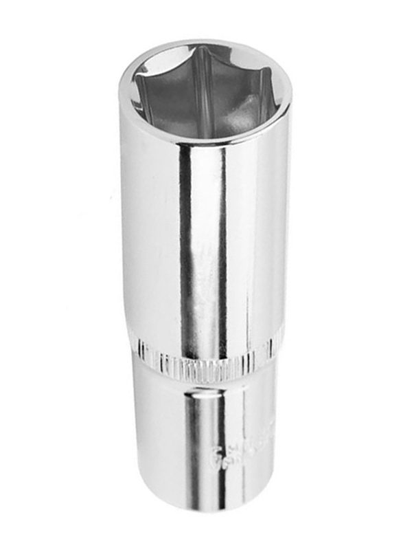 Tolsen 22mm 1/2 inch Industrial Deep Socket, 16572, Silver