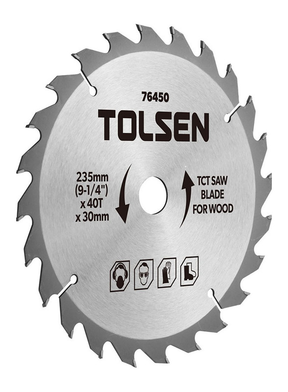 Tolsen 110mm Tct Saw Blade, 76410, Silver